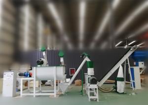  500-1000 Kg/H Feed Pellet Production Line Poultry Feed Pellets Making Manufactures
