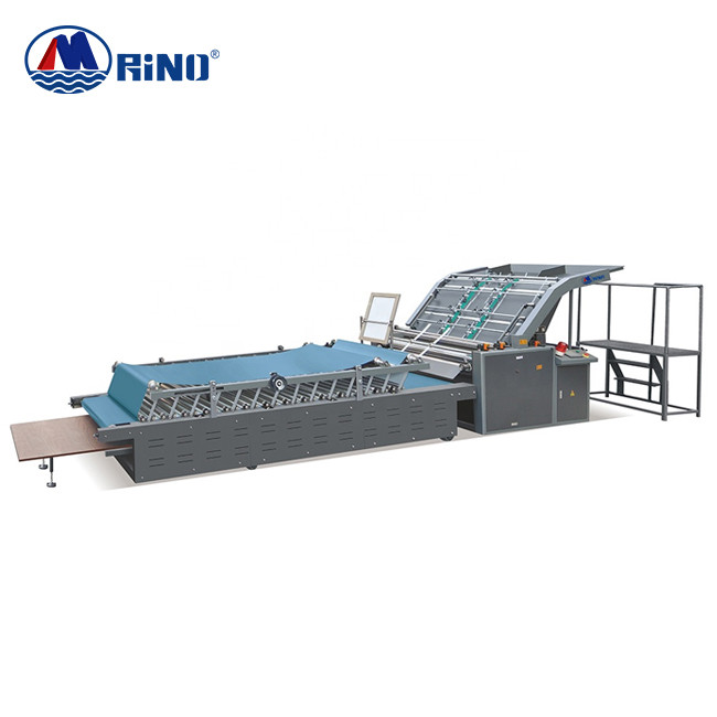  Cardboard Semi Automatic Flute Laminator 1300×1100mm With Touch Screen Control Manufactures