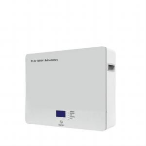  Wall Mounted Lithium Ion Battery Deep Cycle High Power LifeP04 10KWH For Solar Storage Manufactures