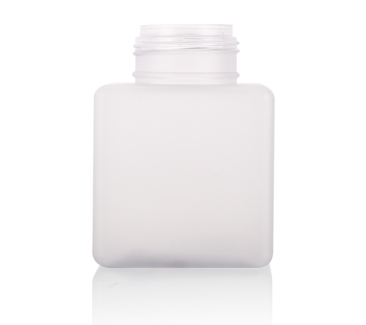  PETG Square 450ml Cosmetic Foaming Soap Bottles , Makeup Remover Foam Dispenser Bottle Manufactures