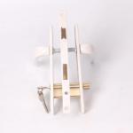 Hot selling aluminum plastic door lock plastic steel door lock handle lock door