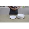 Buy cheap Biodegradable Sugarcane Pulp Party Dinnerware Plate Sugarcane Bagasse Paper from wholesalers