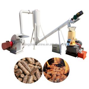  Flat Die Wood Sawdust Biomass Pellet Machine Production Line High Quality Manufactures