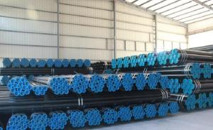  Beveled End ASTM A53 / A106 Gr.B Seamless Carbon Steel Pipe / Tube , 1mm - 55mm Manufactures