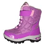 Velcro Pu Nylonwaterproof Snow Boots , Soft Warm Outdoor Boots For Kids