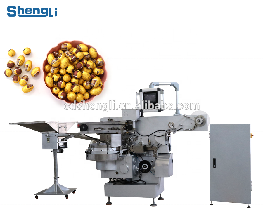 High Speed Automatic Chocolate Balls Foil Packing Machine