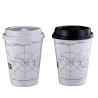 Buy cheap Hollow Insulation Single Wall Coffee Cups , Map Embossing Hot Drink Cup With from wholesalers