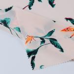 120gsm Recycled Poly Bubble Cloth Material Fashion Printed Garment Fabric
