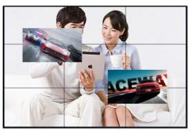  4K TFT 55in 240VAC LCD Video Wall Display 350cd/m2 Manufactures