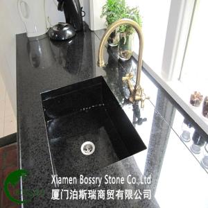  G684 China Black Basalt Kitchen Countertops Price Manufactures