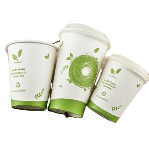  The original design of disposable paper cups ecological paper PLA film Manufactures