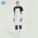 PP Film Coating Impervious Non Woven Fabric Apron Disposable Protective Apron