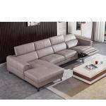 Italian Leather Sofa Multifunctional Electric Corner Sofa Electric Space Capsule