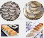 Factory Price Semi Automatic Japanese technical dumpling gyoza making machine