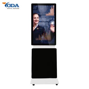  Floor Stand Windows Digital Signage Kiosk 360 Degrees Rotating Monitor Manufactures