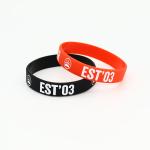 A Grade Quality Guaranteed Personalized Wristbands Silicone Rubber Band