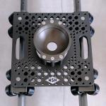 2 Meter Aluminum Alloy Camera Dolly Slider Track 16 Wheels For Film And Tv