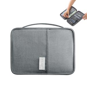  Large Travel Passport Bag Overseas Travel Document Bag Bag Clutch Waterproof Dustproof Portable Card Holder Wallet Manufactures