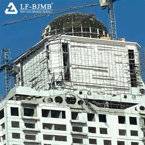 Prefabricated Space Frame Light Steel Structure skylight Buildings Construction Glass Dome Roof Manufactures