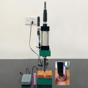  les batteries réutilisées réparent le nickel enlèvent la poinçonneuse pour la soudure de cellule de batterie Manufactures