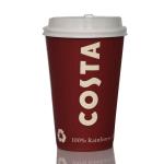 Eco Friendly Party Paper Cups , 22oz Insulated Disposable Coffee Cups