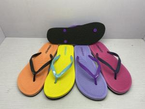  Summer Lady Fashion Flip Flops Outdoor Wear Indoor Wear Resistant Slipper Anti-Slipper Manufactures