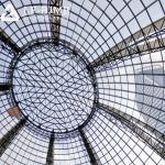 LF Fiberglass Mosque Skylight Space Frame Glass Dome Roof