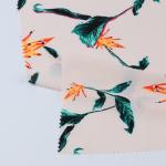 120gsm Recycled Poly Bubble Cloth Material Fashion Printed Garment Fabric