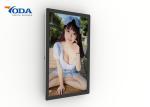 Waterproof Indoor Digital Advertising Screens Large Size Metal Material