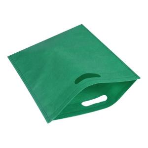  Low Price Wholesale Custom Logo Eco-Friendly D-Cut Non Woven Flat Bag Manufactures