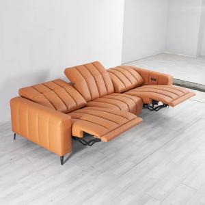  Modern Minimalist Fabric Multi-Functional Sofa Size Apartment Living Room Three-Seat Sofa Manufactures