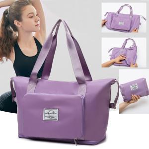  Folding Travel Bag Women's Short-distance Portable Large-capacity Fitness Bag Travel Storage Bag Travel Luggage Bag Manufactures
