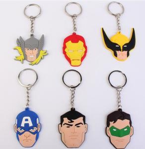  Cheap Price Pvc / Rubber / Silicone Rubber Keychain High Quality Manufactures