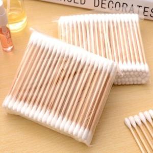  Premium Double Head Dental Consumables Ear-Clean Makeup Remover Cotton Swabs Manufactures