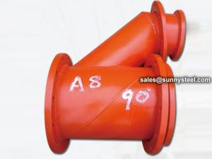  Cast Basalt Lined Steel Special Shape Pipe Manufactures