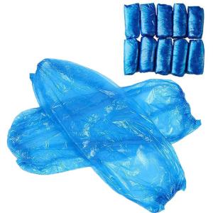  Durable Premium Disposable Plastic Sleeve Protectors Waterproof High Quality Food Grade PE Manufactures