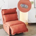 New Single Seat Armrestless Fabric Sofa Modern Minimalist Technology Cloth