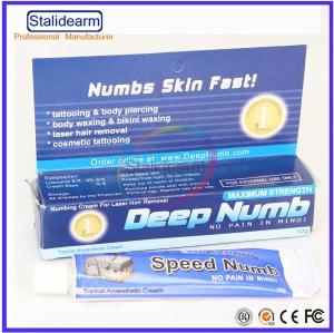  2015 New Arrivel Hot Selling 10g Deep Numb Anesthetic Cream strong numb cream for tattoo and permanent makeup Manufactures