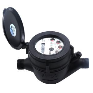  DN15 Stable plastic nylon multi-flow water meter Manufactures