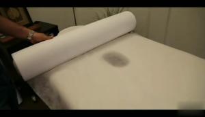  Waterproof Disposable Non Woven Bed Sheet Roll White Spa Massage Bed Covers Manufactures