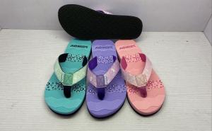  Summer Lady Fashion Flip Flops Outdoor Wear Resistant Slipper Anti-Slipper Manufactures