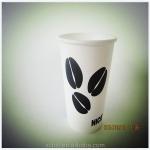 Christmas Disposable Paper Coffee Cups or Mugs for Lovers with Eco-friendly