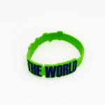 A Grade Quality Guaranteed Personalized Wristbands Silicone Rubber Band