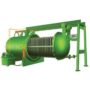  Horizontal Pressure Leaf Plate Type Filter Automatic Dreg Discharging Manufactures
