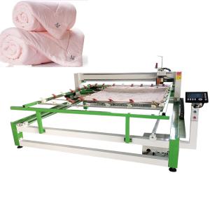  Moving head mattress automatic bed cover making machine home used cotton quilt textile shop use quilting machine Manufactures