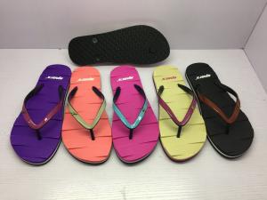  Women′s Thong Slip-on Sandals Flat Flip Flops Non-Slip Fashion Slippers Manufactures