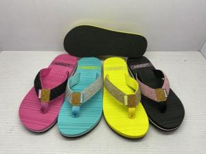  Summer Lady Fashion Flip Flops Outdoor Wear Resistant Slipper Anti-Slipper Manufactures