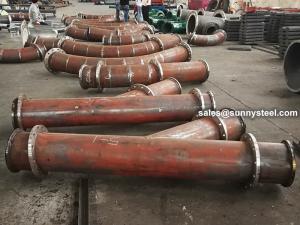  Ceramic Lined Lateral Pipe Wye Manufactures