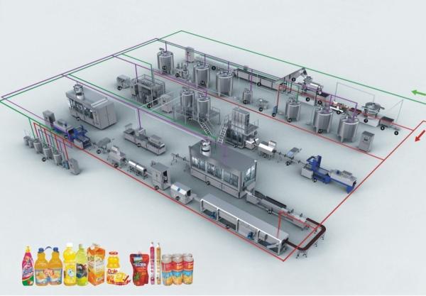 Three-in-one Small Beverage Production Line Drinks Automatic Pet Bottle Filling