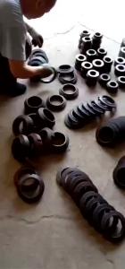  6yl-100 Screw Oil Press Spare Parts Chains , Carbon Steel Edible Oil Expeller Spare Parts Manufactures